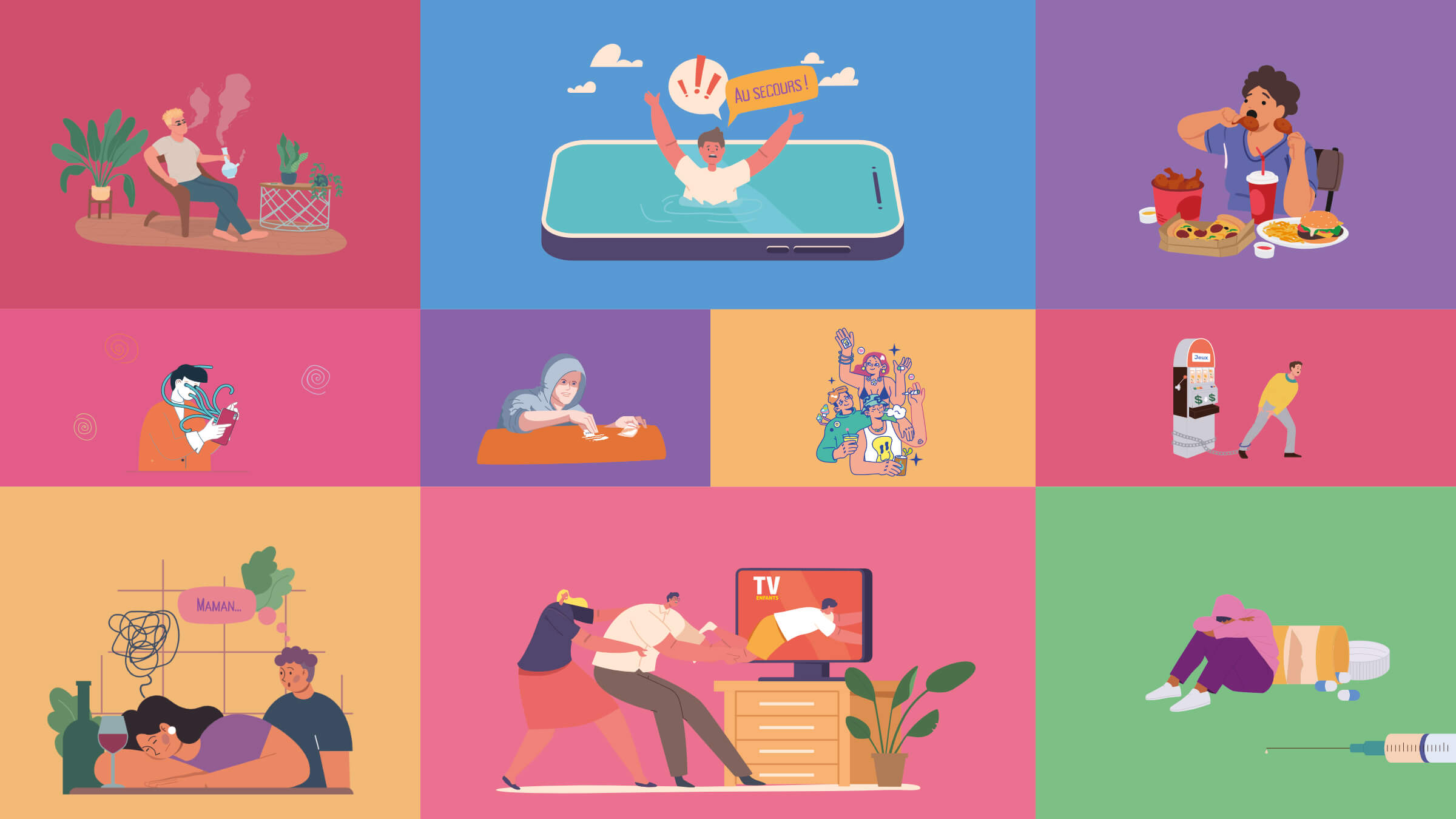 Les addictions